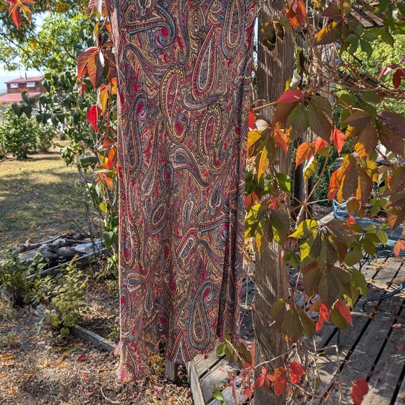 Y2K cut on the bias paisley skirt by Angie - Picture 6 of 10